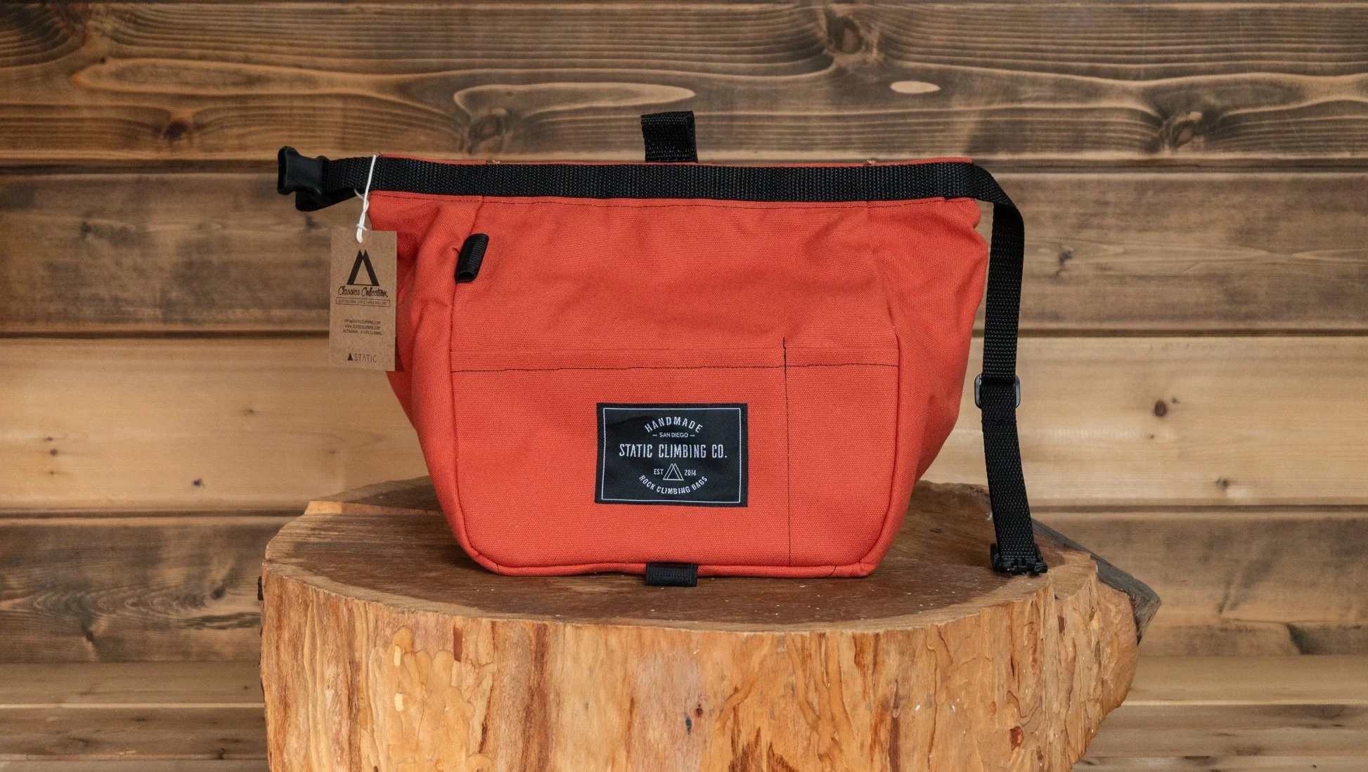 Canvas Bucket | SALMON — △STΛTIC Climbing